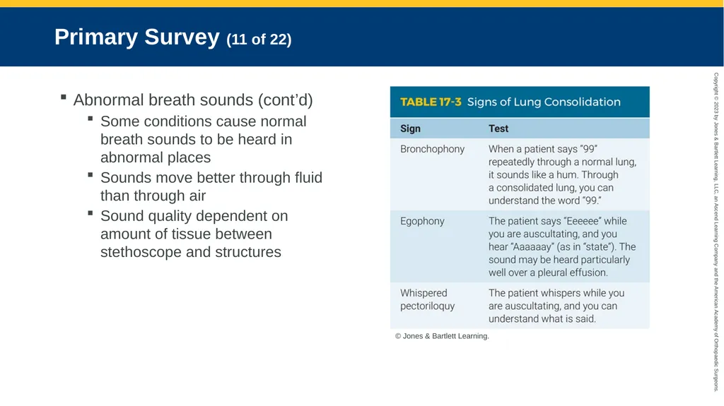Respiratory Emergencies CHAPTER 17 Introduction - slide 44 of 179