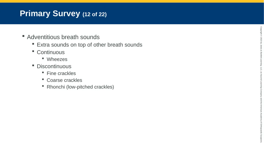 Respiratory Emergencies CHAPTER 17 Introduction - slide 45 of 179