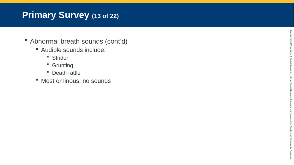 Respiratory Emergencies CHAPTER 17 Introduction - slide 46 of 179