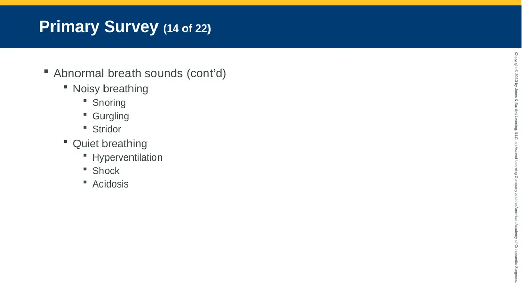 Respiratory Emergencies CHAPTER 17 Introduction - slide 47 of 179