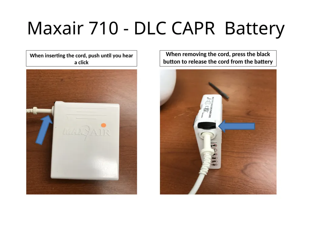 PAPR/CAPR Training MAXAIR®710 DLC CAPR®System CAPR - slide 16 of 28
