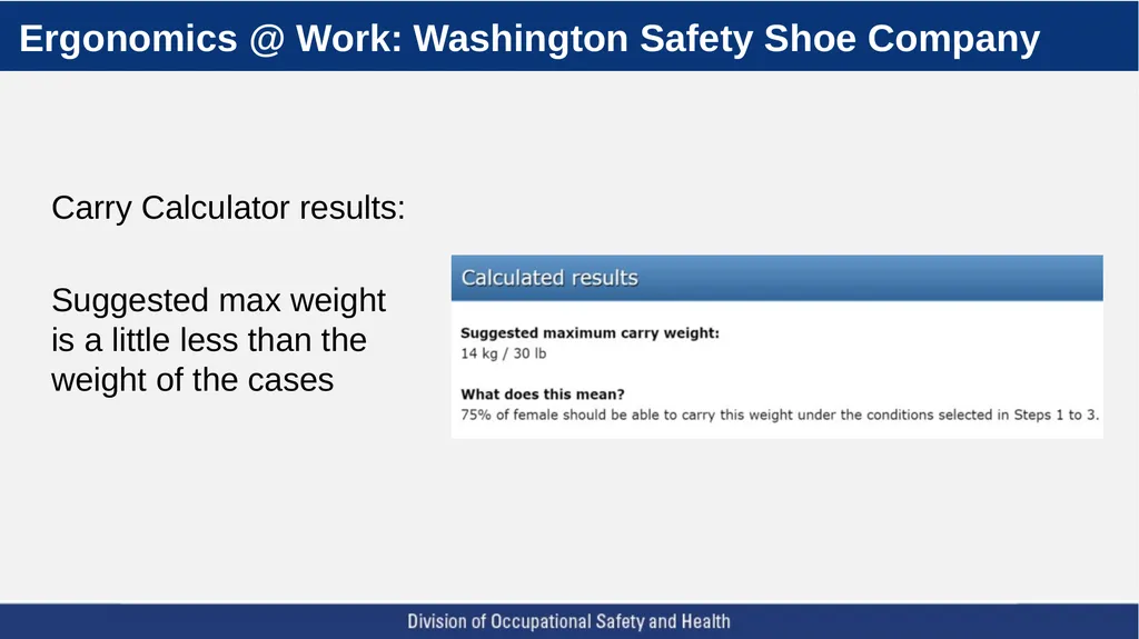 A Five Step Ergonomics Process: Finding and Fixing - slide 24 of 37