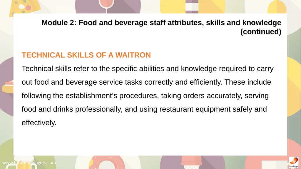 Food and Beverage Services N5 - slide 11 of 72