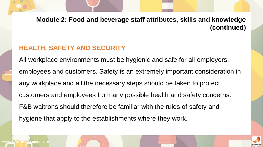 Food and Beverage Services N5 - slide 12 of 72