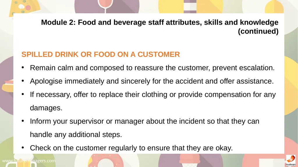 Food and Beverage Services N5 - slide 15 of 72