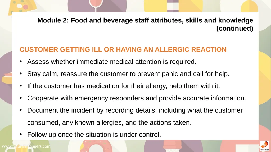 Food and Beverage Services N5 - slide 16 of 72