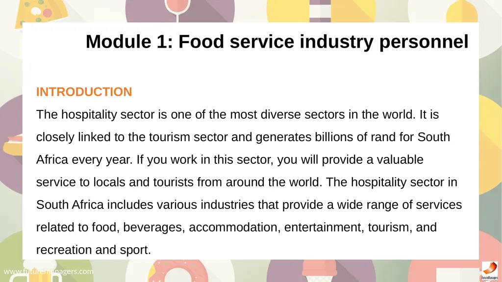 Food and Beverage Services N5 - slide 2 of 72