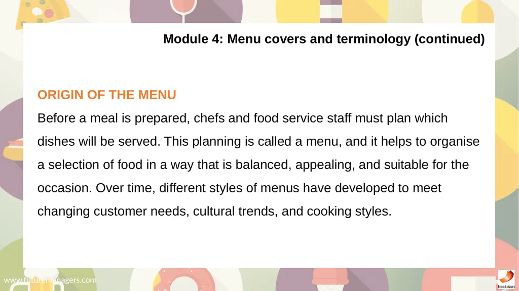 Food and Beverage Services N5 - slide 34 of 72