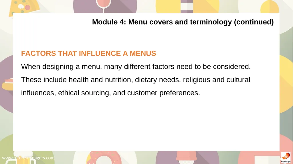 Food and Beverage Services N5 - slide 37 of 72