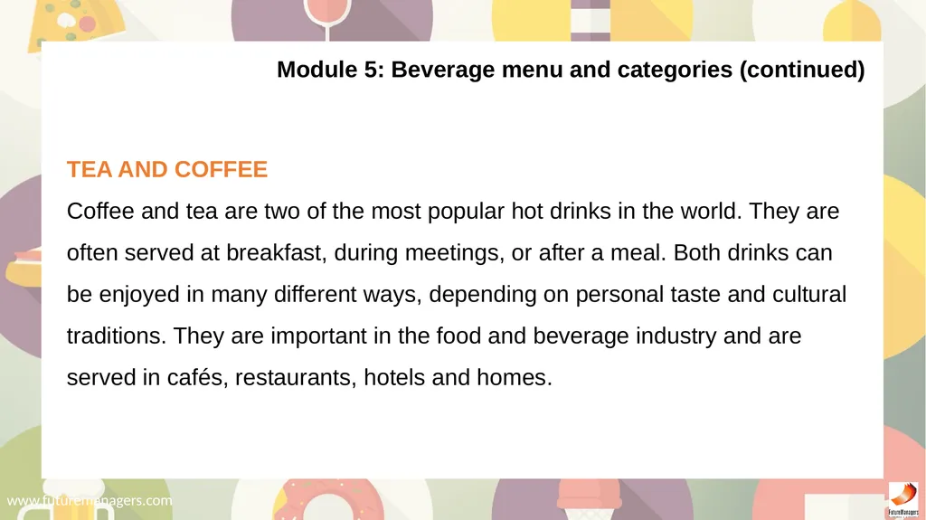 Food and Beverage Services N5 - slide 43 of 72