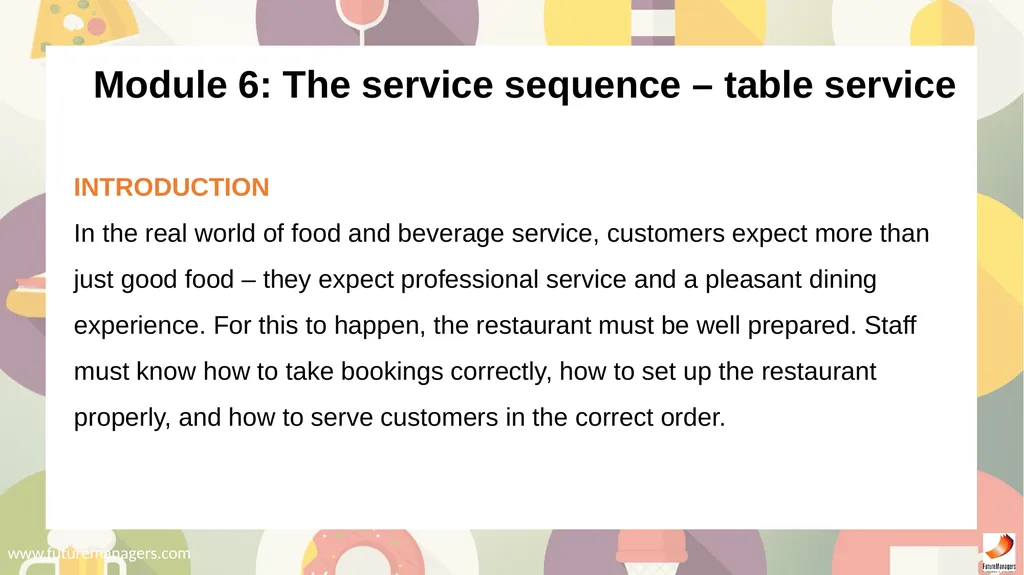 Food and Beverage Services N5 - slide 47 of 72