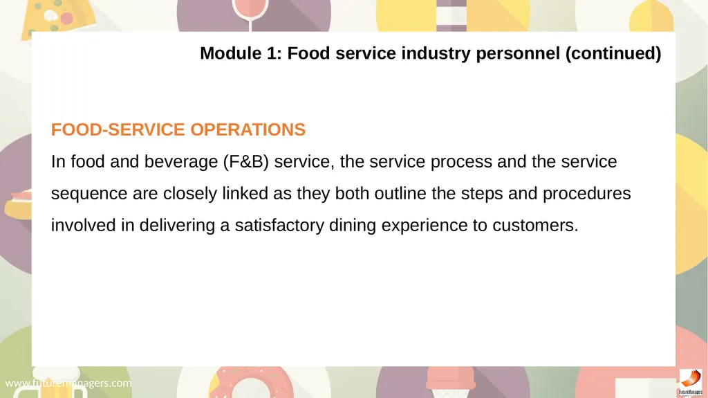 Food and Beverage Services N5 - slide 5 of 72
