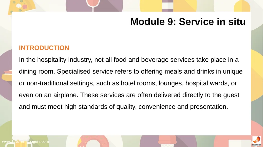 Food and Beverage Services N5 - slide 61 of 72