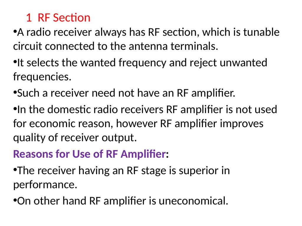 CH.3 Radio Receiver (Marks ) Visit for more - slide 9 of 81