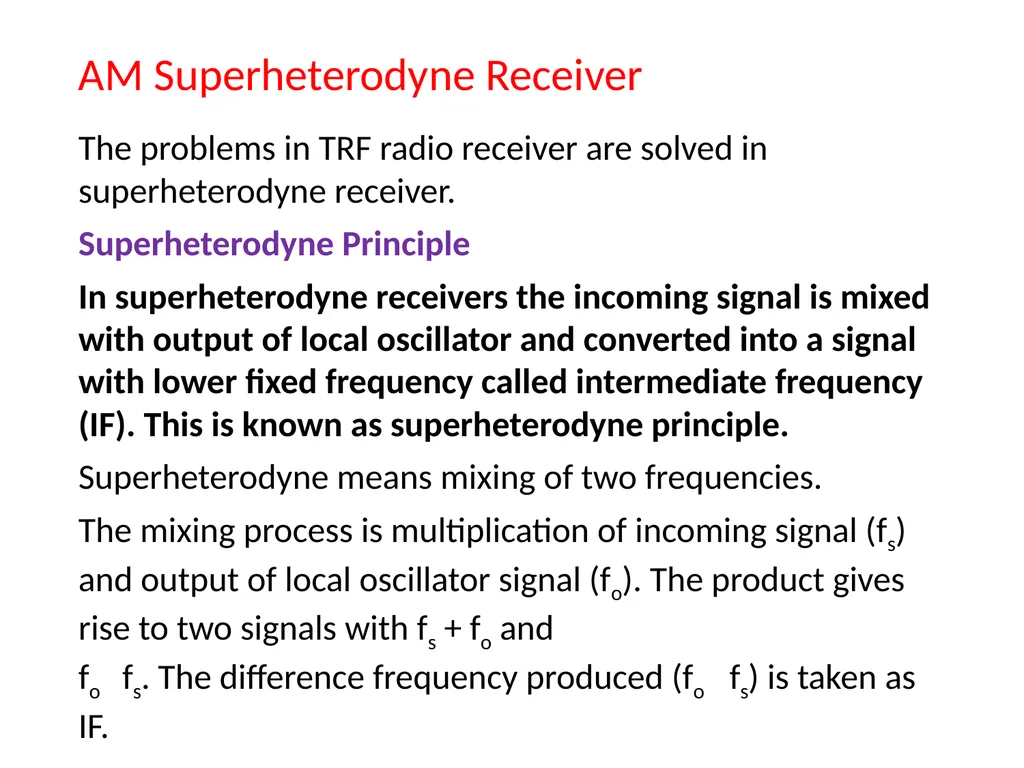 CH.3 Radio Receiver (Marks ) Visit for more - slide 6 of 81