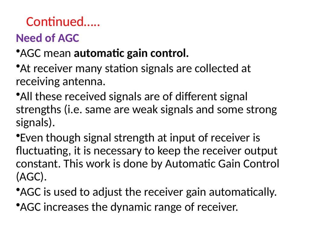 CH.3 Radio Receiver (Marks ) Visit for more - slide 46 of 81