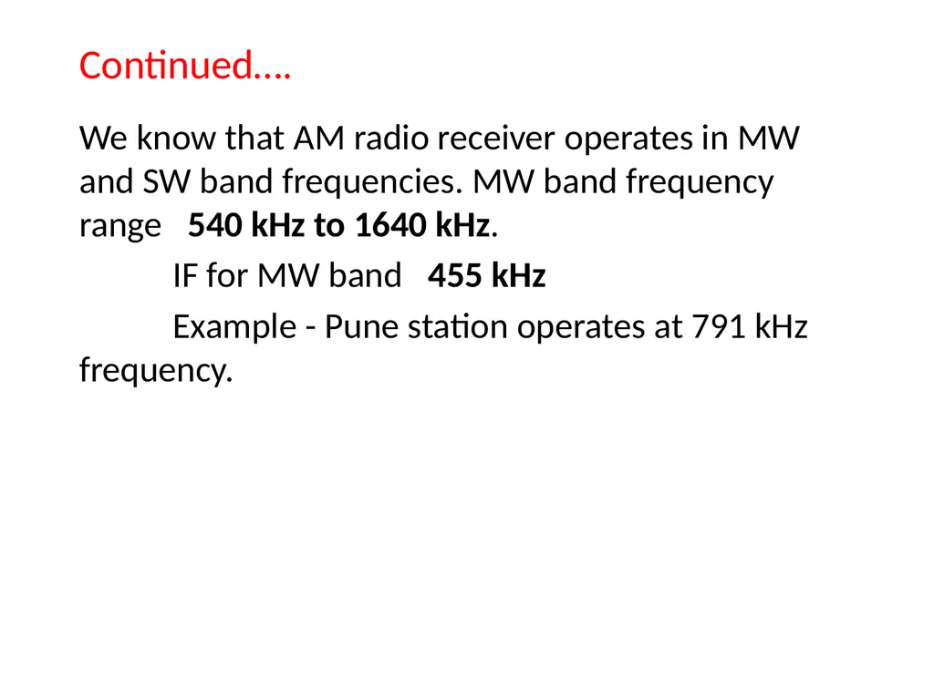 CH.3 Radio Receiver (Marks ) Visit for more - slide 8 of 81