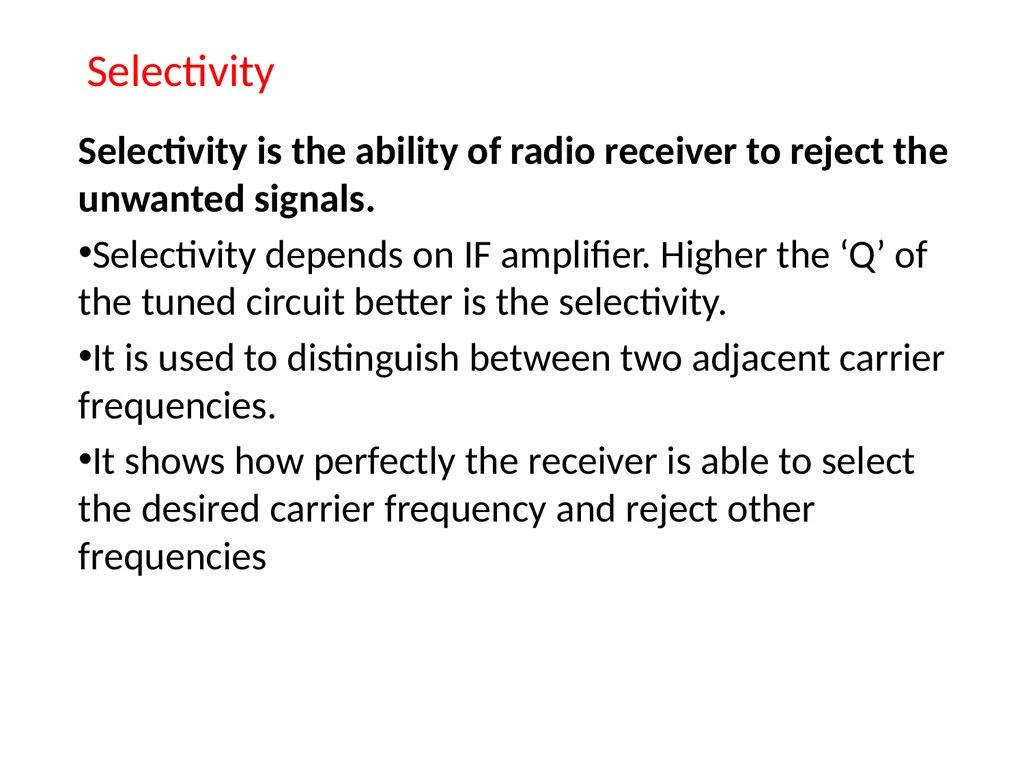 CH.3 Radio Receiver (Marks ) Visit for more - slide 35 of 81
