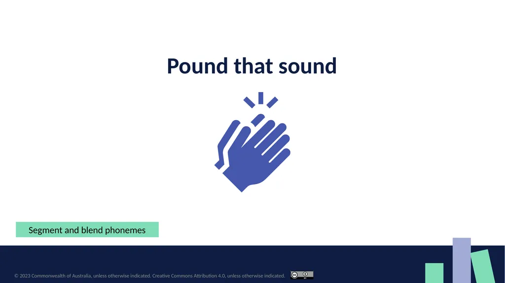 Phonological and phonemic awareness lesson - slide 29 of 33