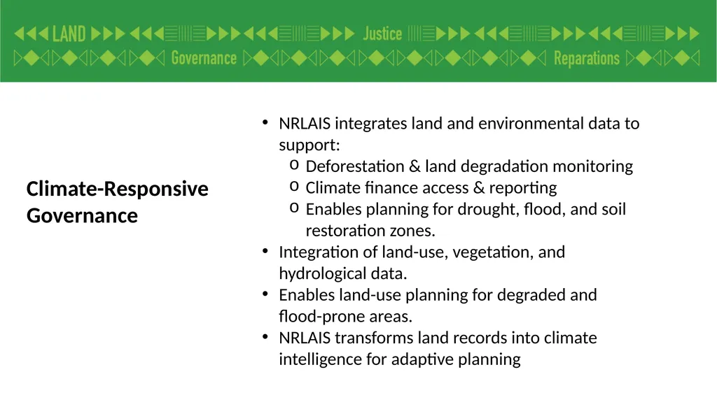 Paper Title: Ethiopia’s Digital Land Information - slide 9 of 14