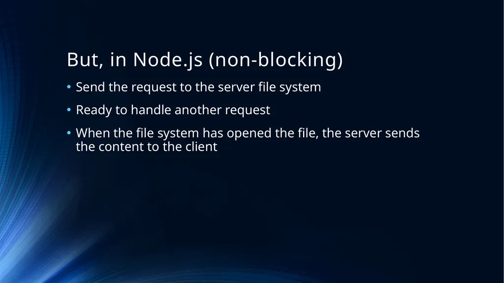 Web Programming Language Week 9 Introducing Node - slide 5 of 26