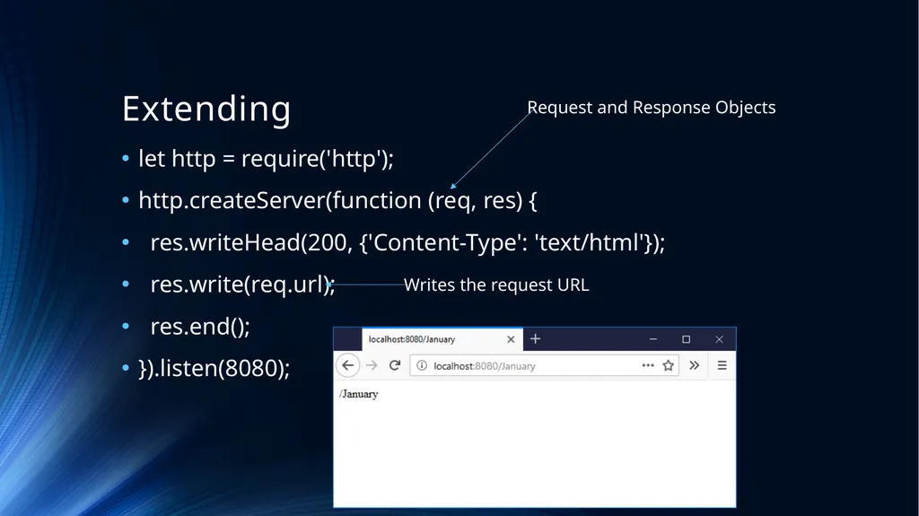 Web Programming Language Week 9 Introducing Node - slide 11 of 26
