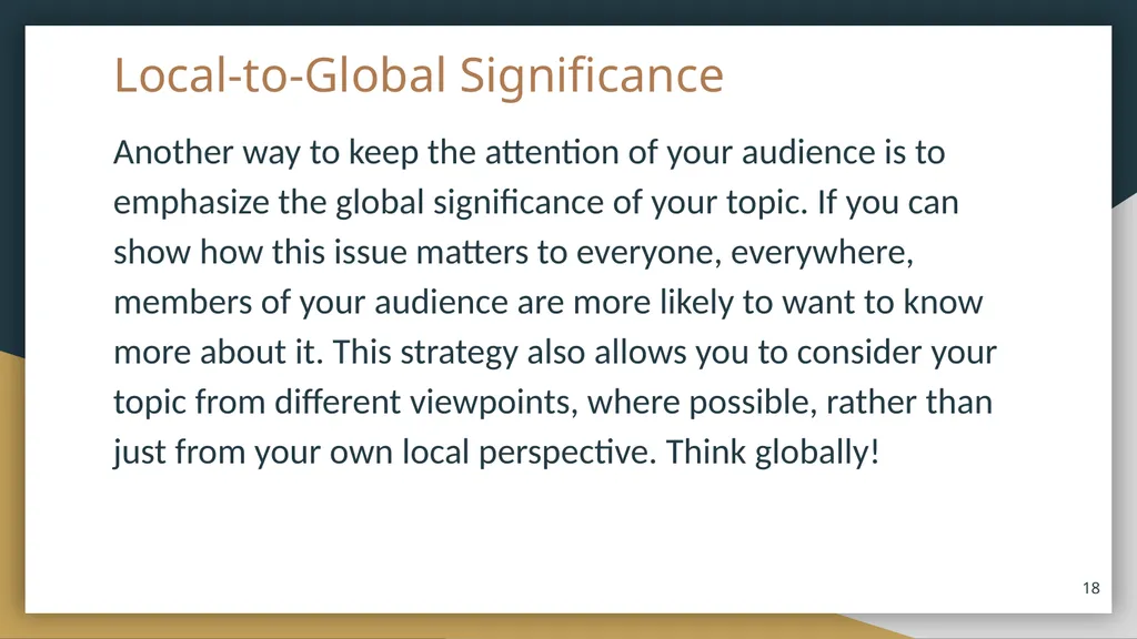 Coursebook Lesson 4 The Introduction and Thesis - slide 18 of 20