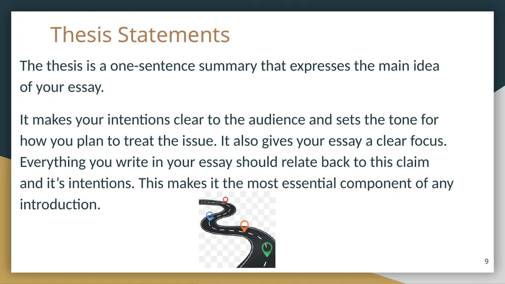 Coursebook Lesson 4 The Introduction and Thesis - slide 9 of 20