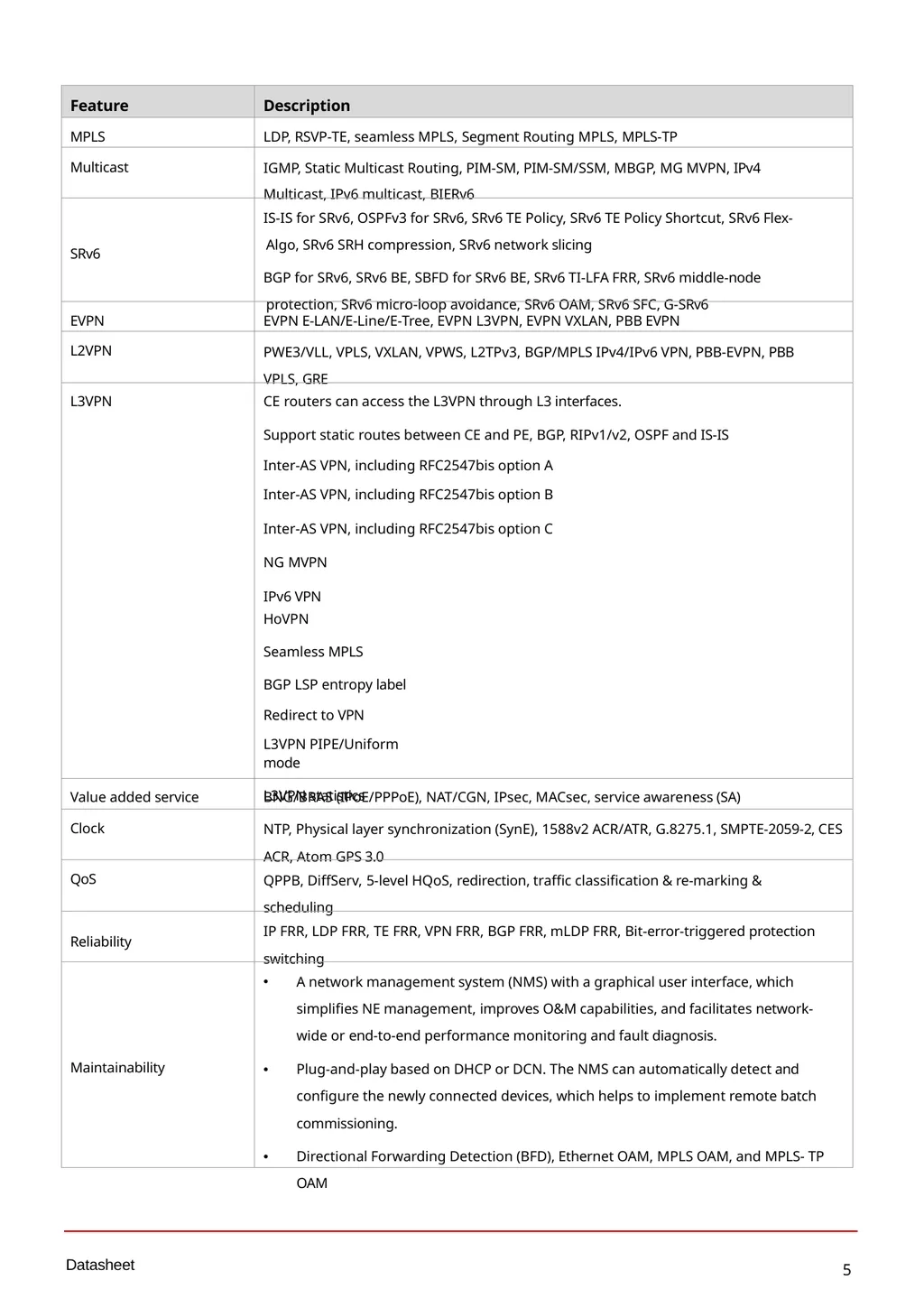 Overview NetEngine 8000 F2A Highest-Density Router - slide 5 of 8