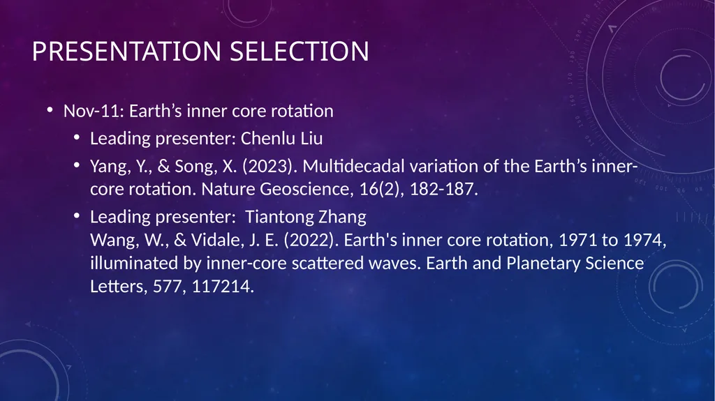 Recent Advances in Geophysics Xiaohua Xu & Kai - slide 20 of 27