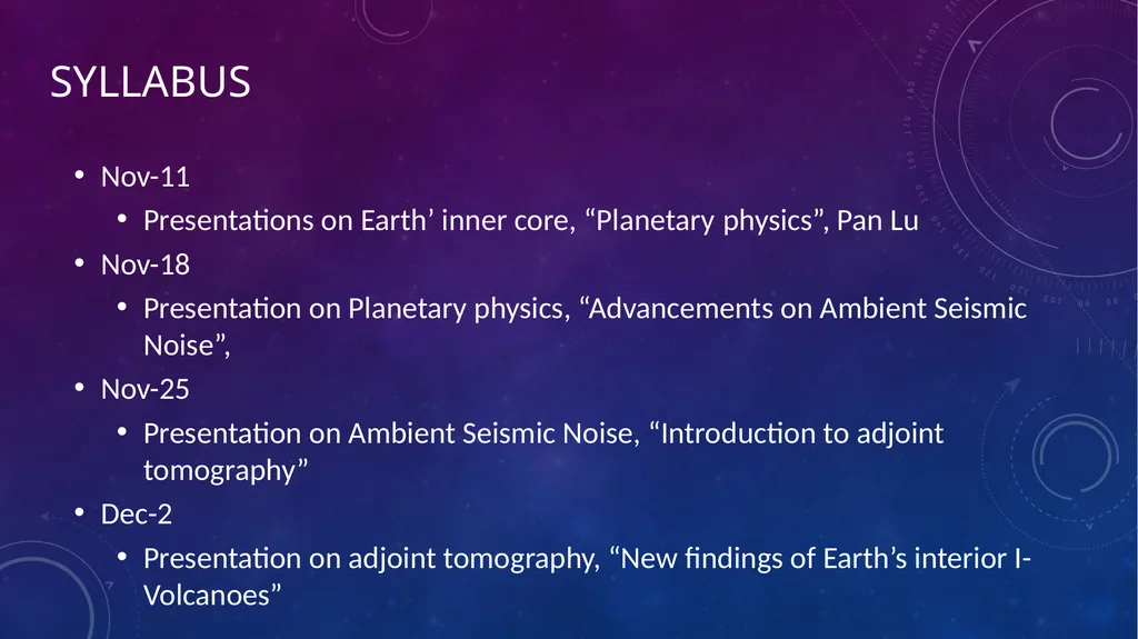 Recent Advances in Geophysics Xiaohua Xu & Kai - slide 10 of 27