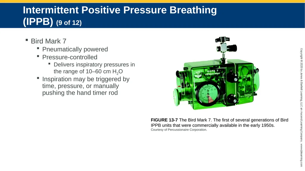 Hyperinflation Therapy CHAPTER 13 Objectives - slide 23 of 68