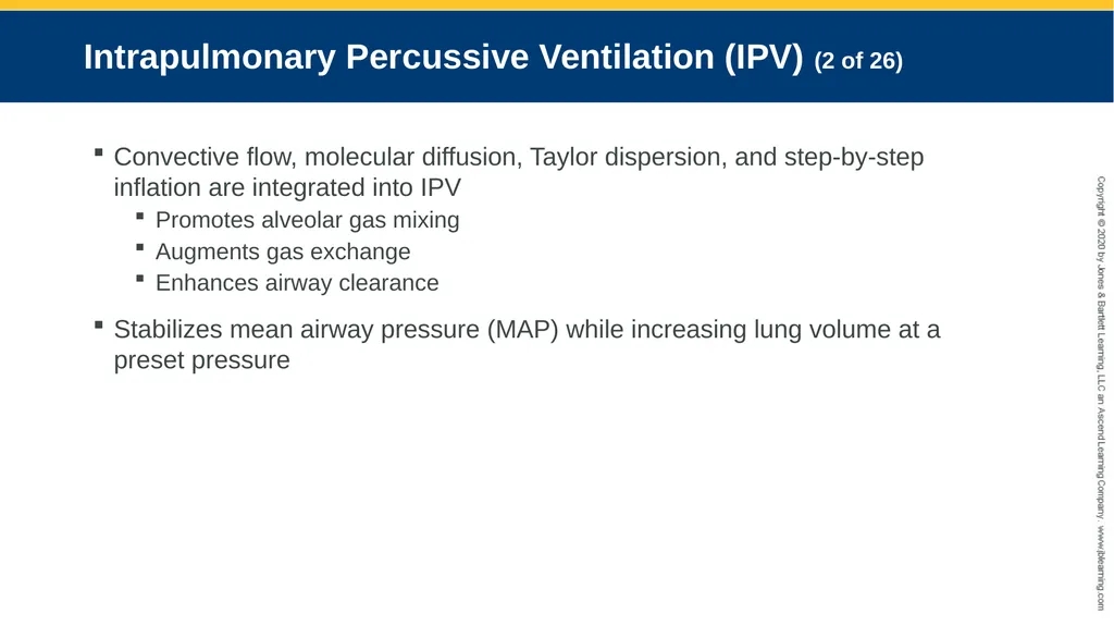 Hyperinflation Therapy CHAPTER 13 Objectives - slide 32 of 68