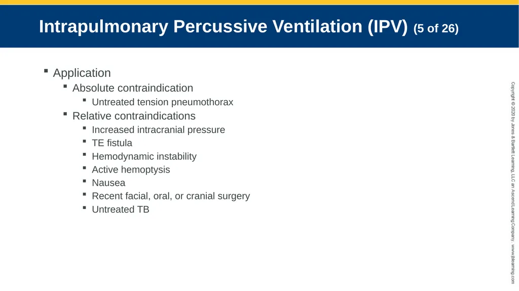 Hyperinflation Therapy CHAPTER 13 Objectives - slide 35 of 68