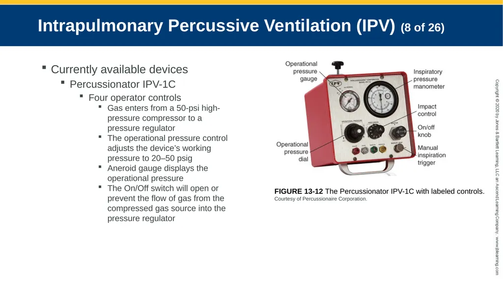 Hyperinflation Therapy CHAPTER 13 Objectives - slide 38 of 68