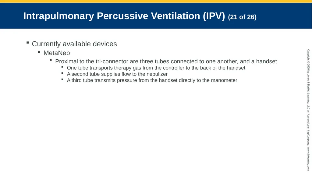 Hyperinflation Therapy CHAPTER 13 Objectives - slide 51 of 68