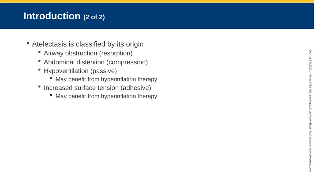 Hyperinflation Therapy CHAPTER 13 Objectives - slide 4 of 68