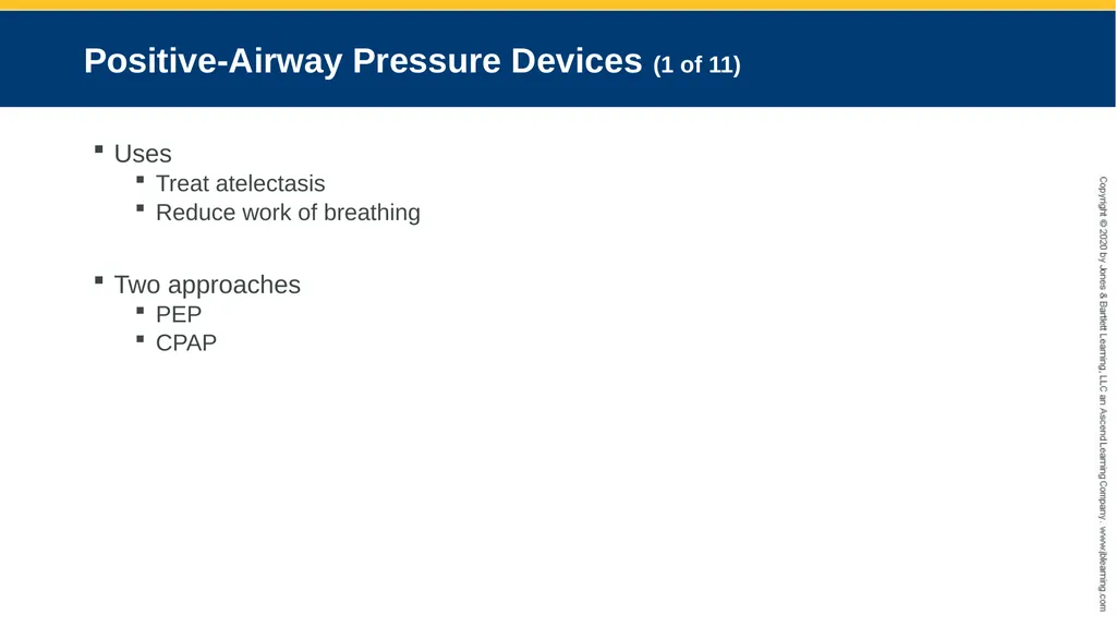 Hyperinflation Therapy CHAPTER 13 Objectives - slide 57 of 68