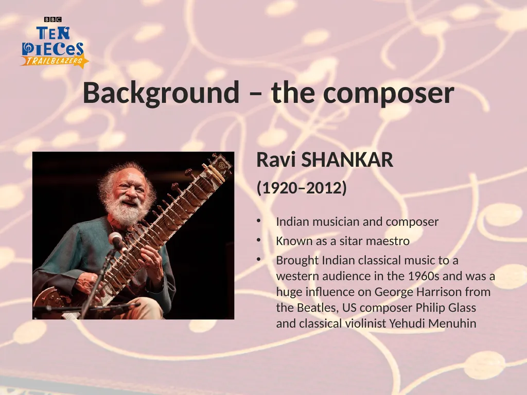 Ravi Shankar Symphony – finale (excerpt) Secondary - slide 8 of 28