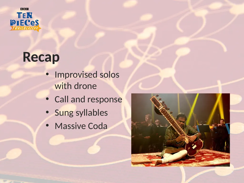 Ravi Shankar Symphony – finale (excerpt) Secondary - slide 26 of 28