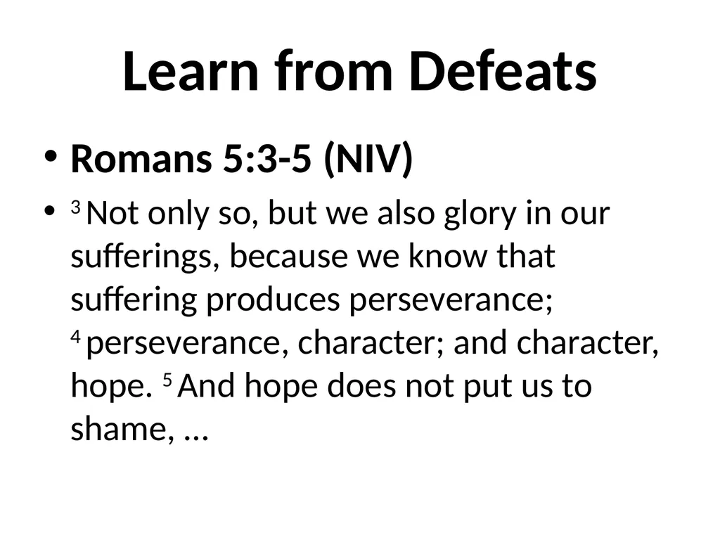Dealing with Disappointment What Disappoints You? - slide 10 of 17