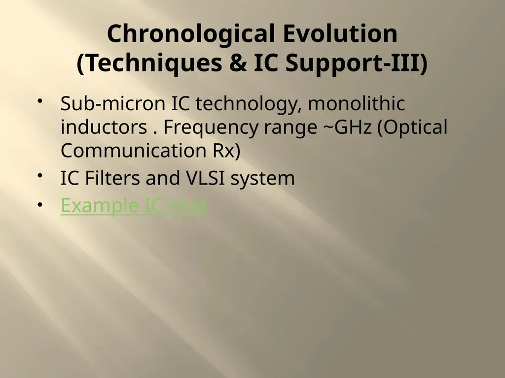 Modern Analog/ Integrated Circuit Filters Analysis - slide 7 of 9