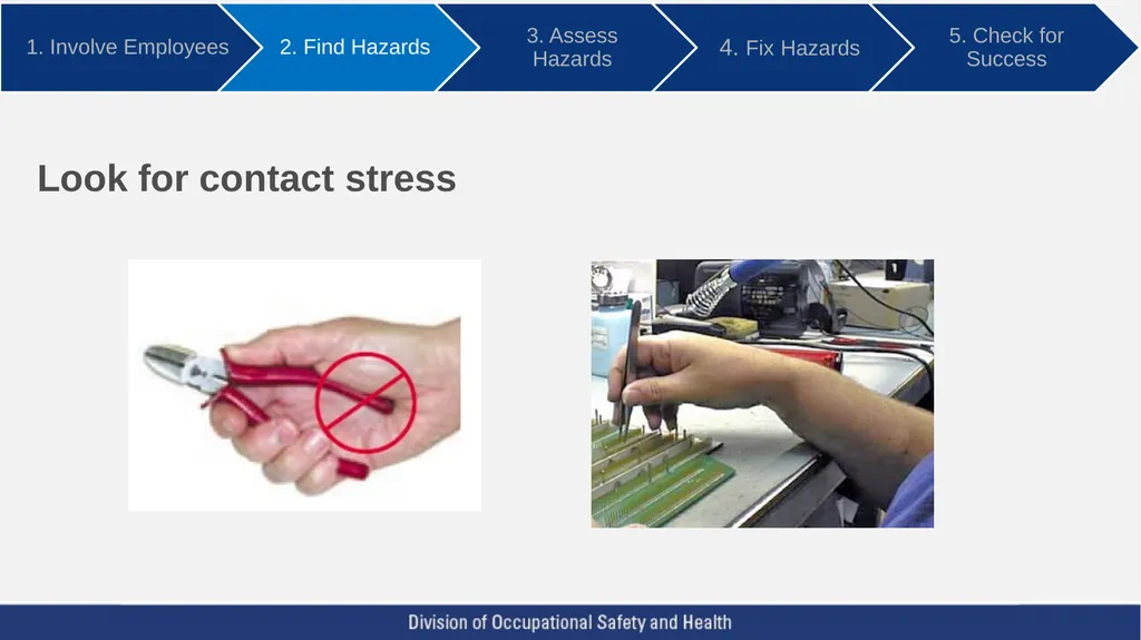 Using ergonomics to prevent sprains and strains - slide 24 of 55