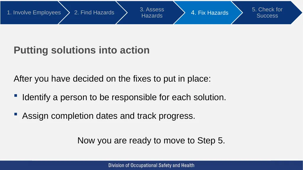 Using ergonomics to prevent sprains and strains - slide 52 of 55