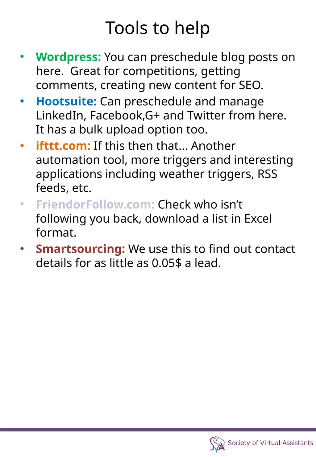 Social Media Strategy Before we start... Before we - slide 24 of 30