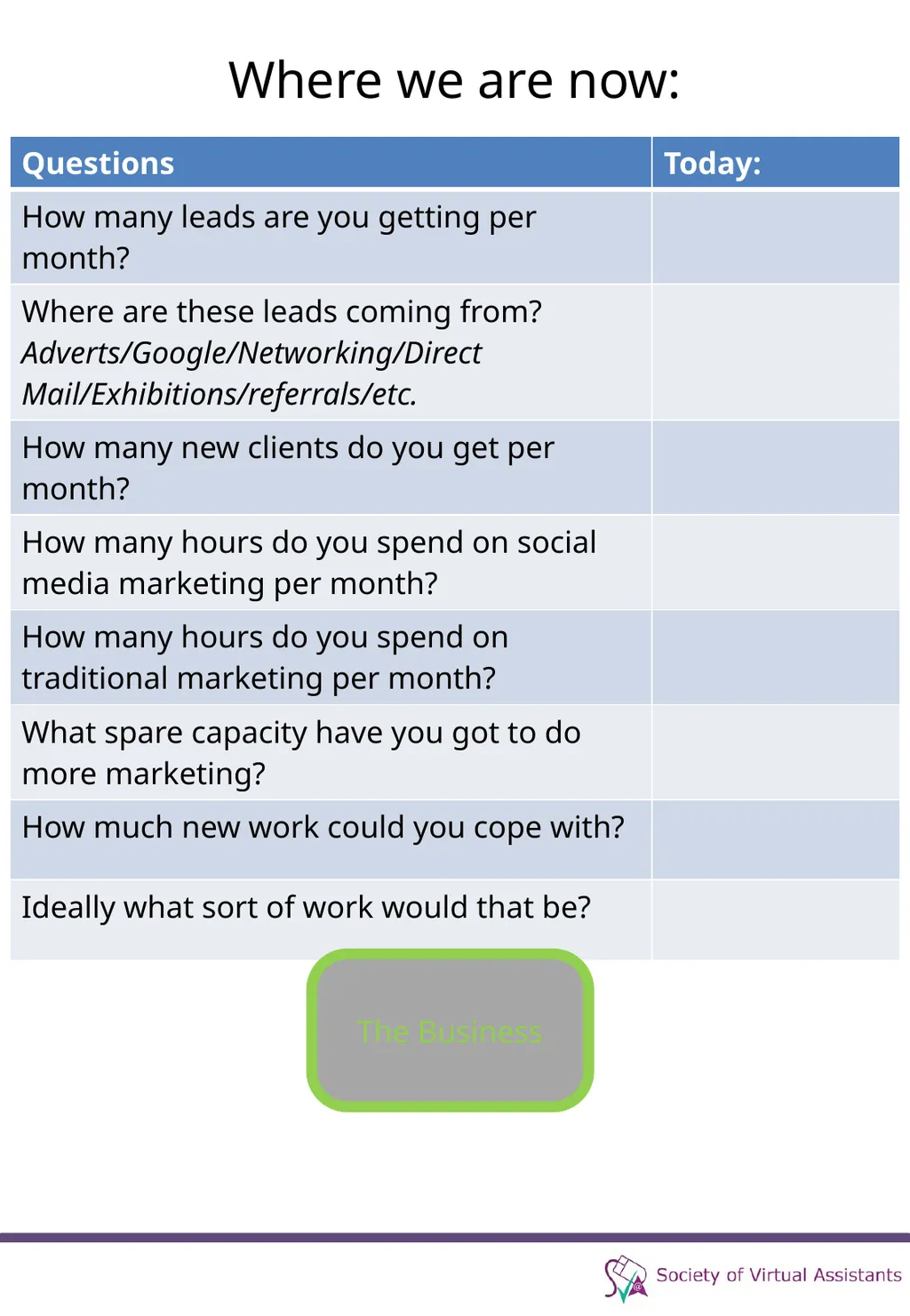 Social Media Strategy Before we start... Before we - slide 6 of 30