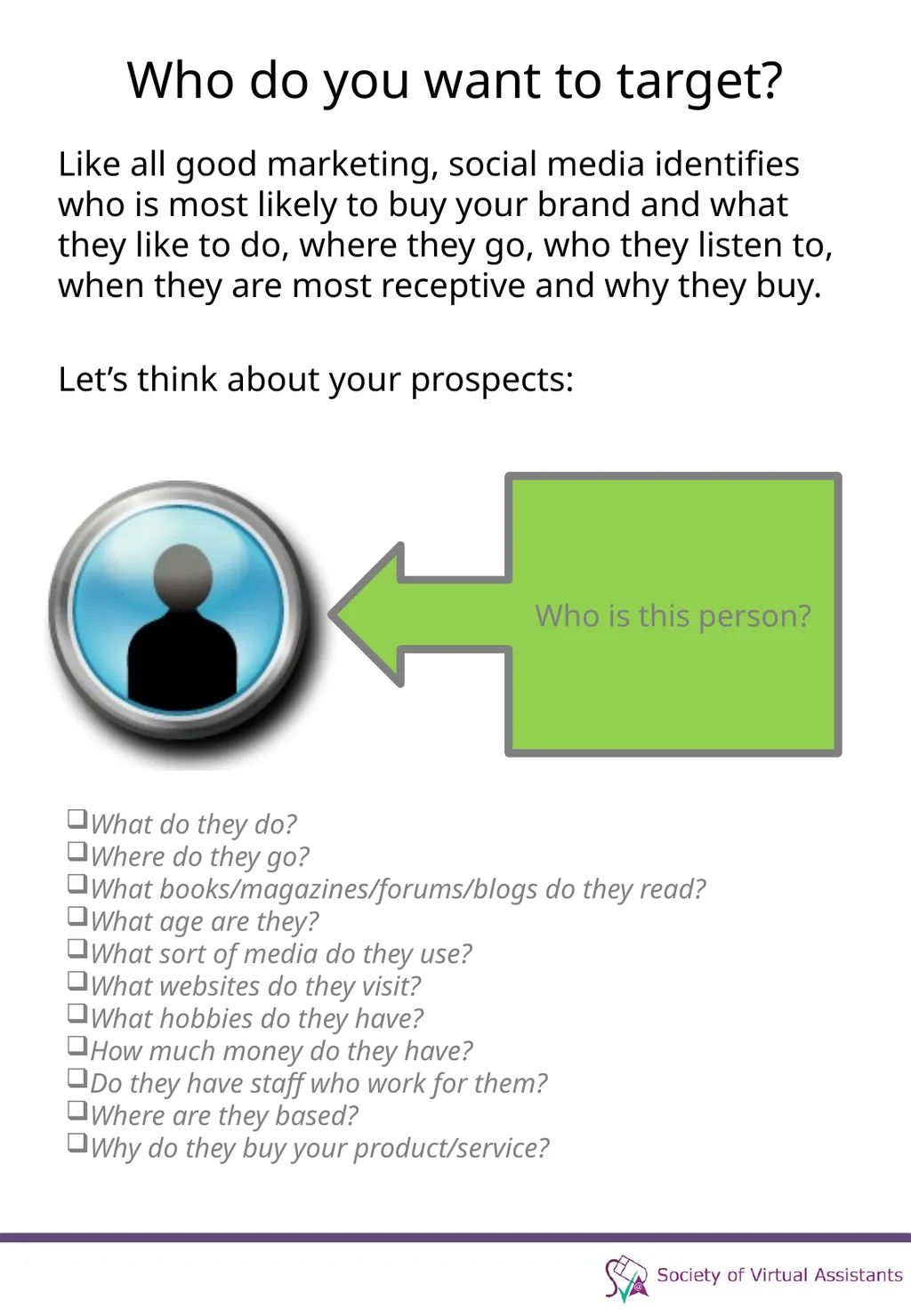 Social Media Strategy Before we start... Before we - slide 11 of 30