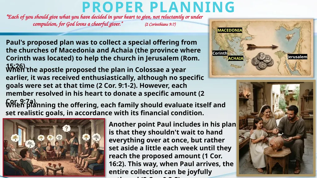 STEWARDSHIP AND MISSION Lesson 11 for September - slide 8 of 12