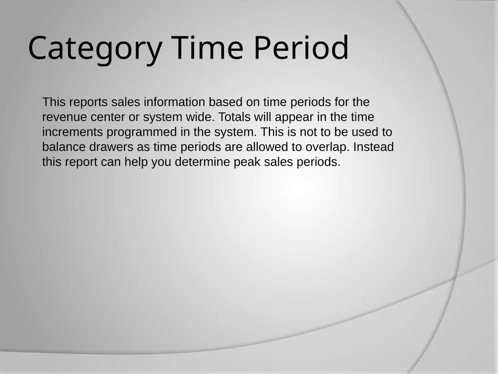 Micros 3700 Reports Training Do you know the - slide 5 of 21