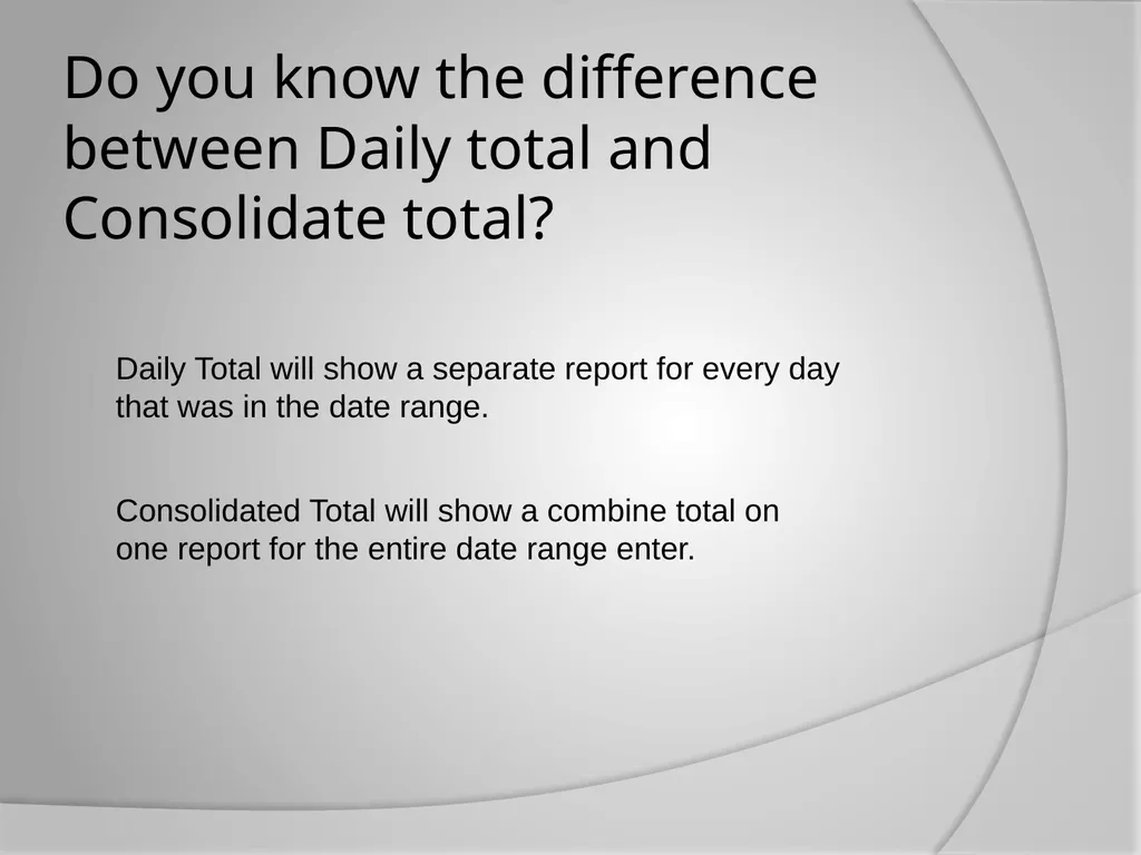 Micros 3700 Reports Training Do you know the - slide 2 of 21